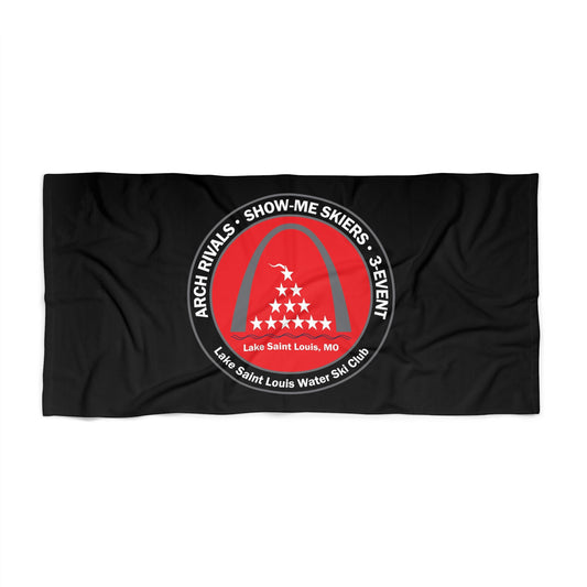 Lake Saint Louis Ski Team Beach Towel - Perfect for Lake Days & Summer Fun