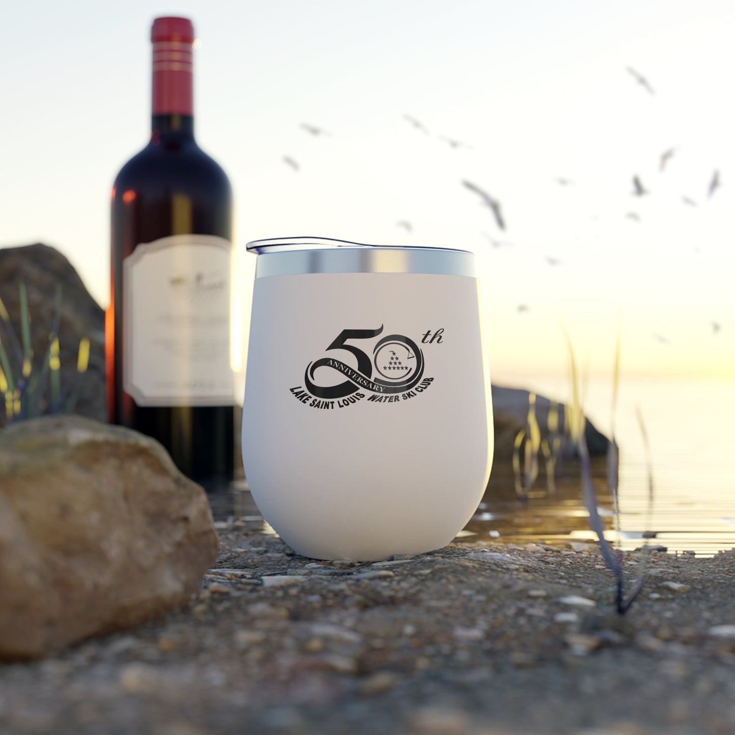 50th Anniversary Lake Saint Louis Insulated Wine Cup