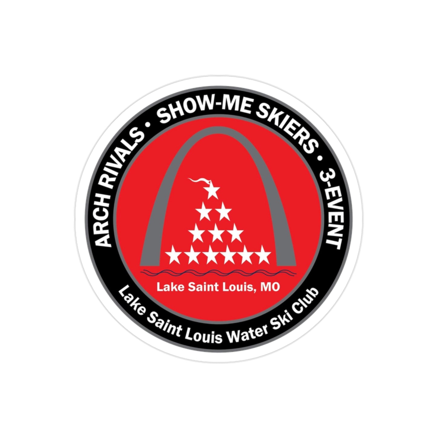Lake Saint Louis Die-Cut Outdoor Sticker
