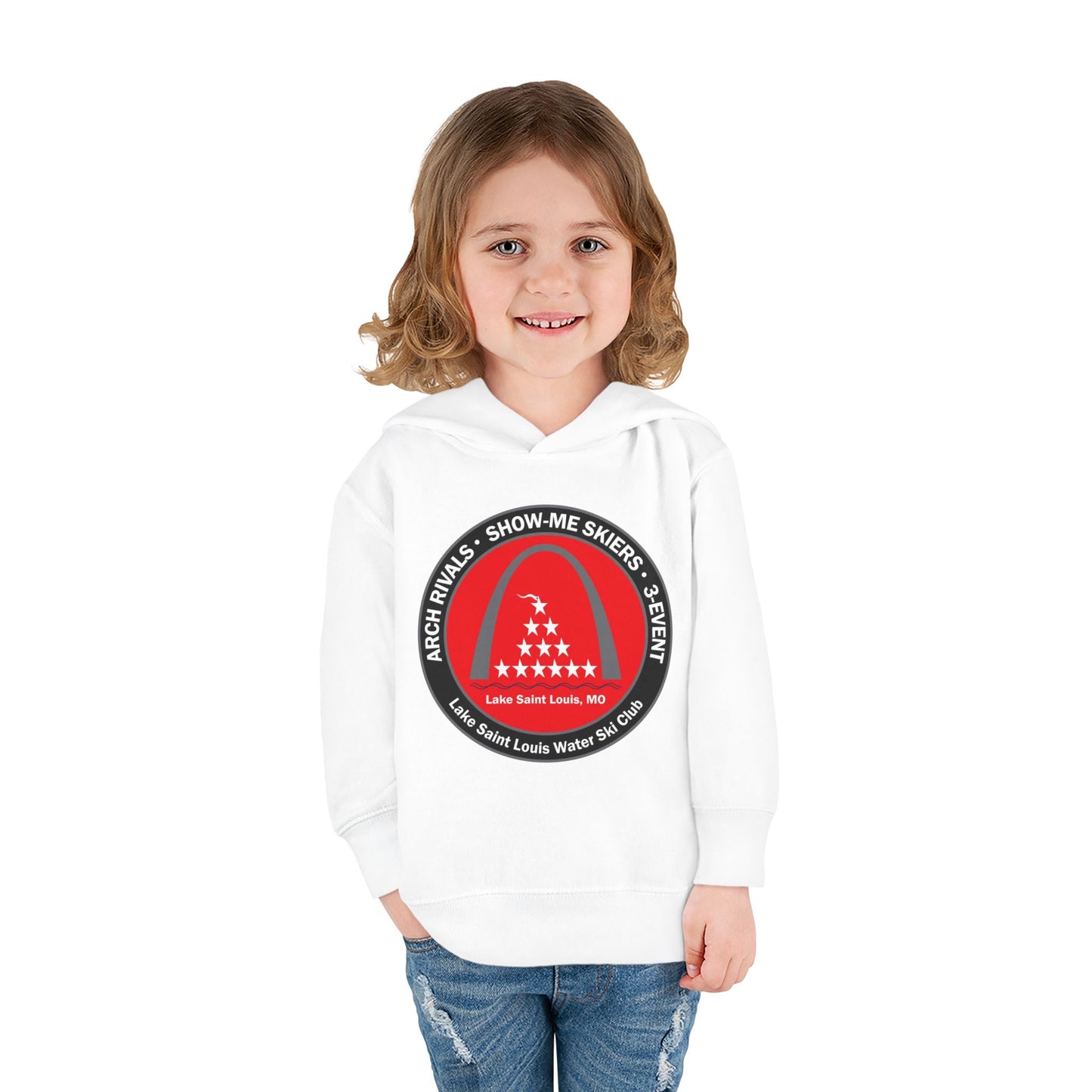 Lake Saint Louis Ski Club Cozy Toddler Pullover Fleece Hoodie