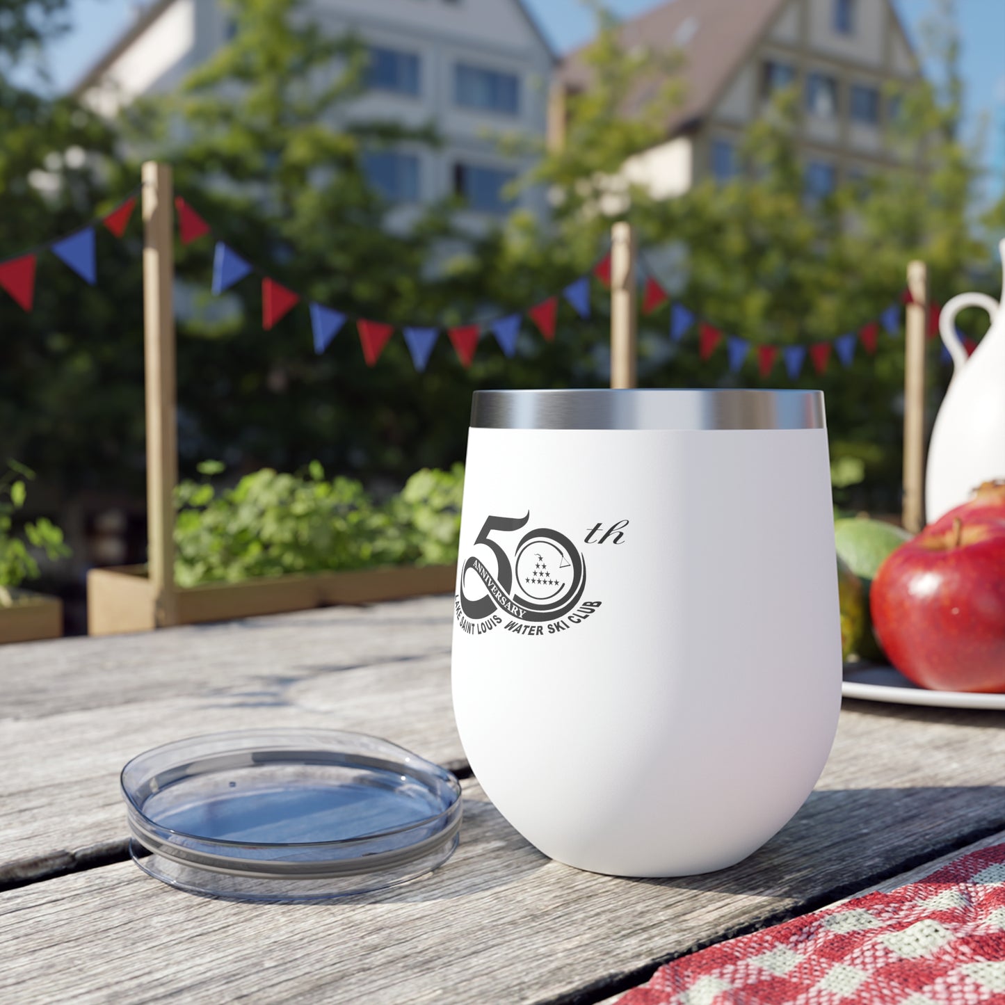 50th Anniversary Lake Saint Louis Insulated Wine Cup
