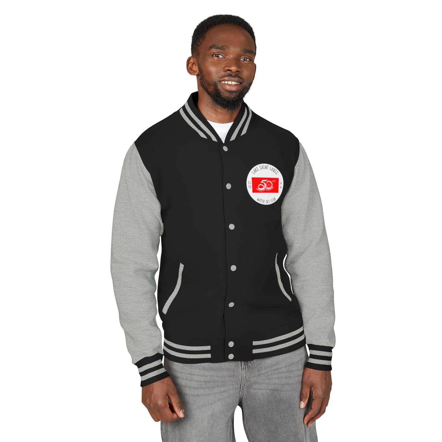 50th Anniversary Lake Saint Louis Ski Team Heavyweight Letterman Jacket