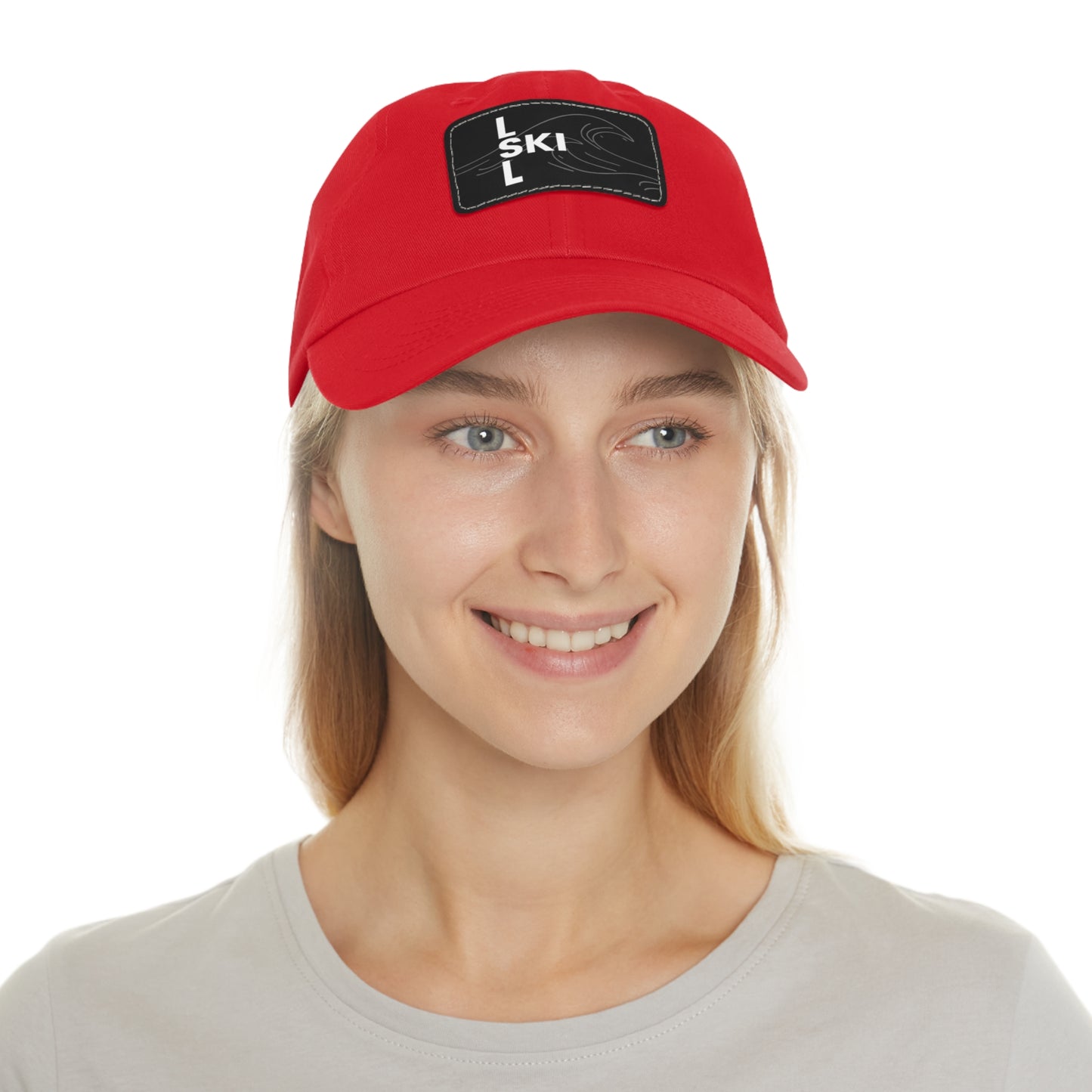 LSL Ski Hat with w/Leather Patch