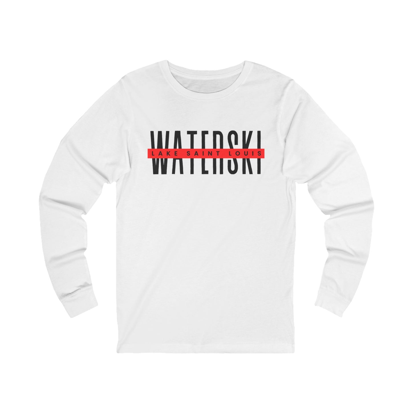 Waterski Lake Saint Louis Unisex Long Sleeve Tee