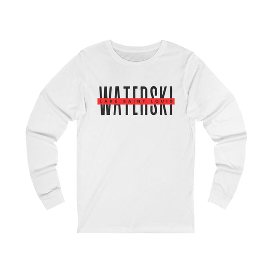 Waterski Lake Saint Louis Unisex Long Sleeve Tee