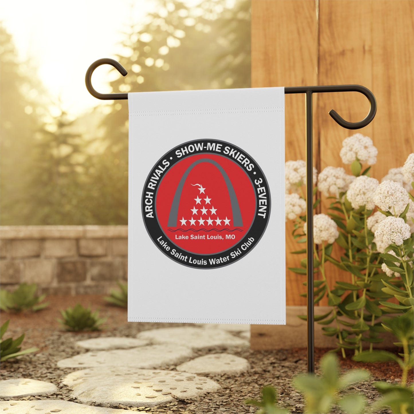 Lake Saint Louis Ski Club Garden & Full Size Flag Banner