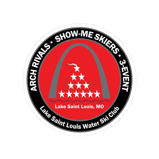 Lake Saint Louis Water Ski Club Kiss-Cut Stickers