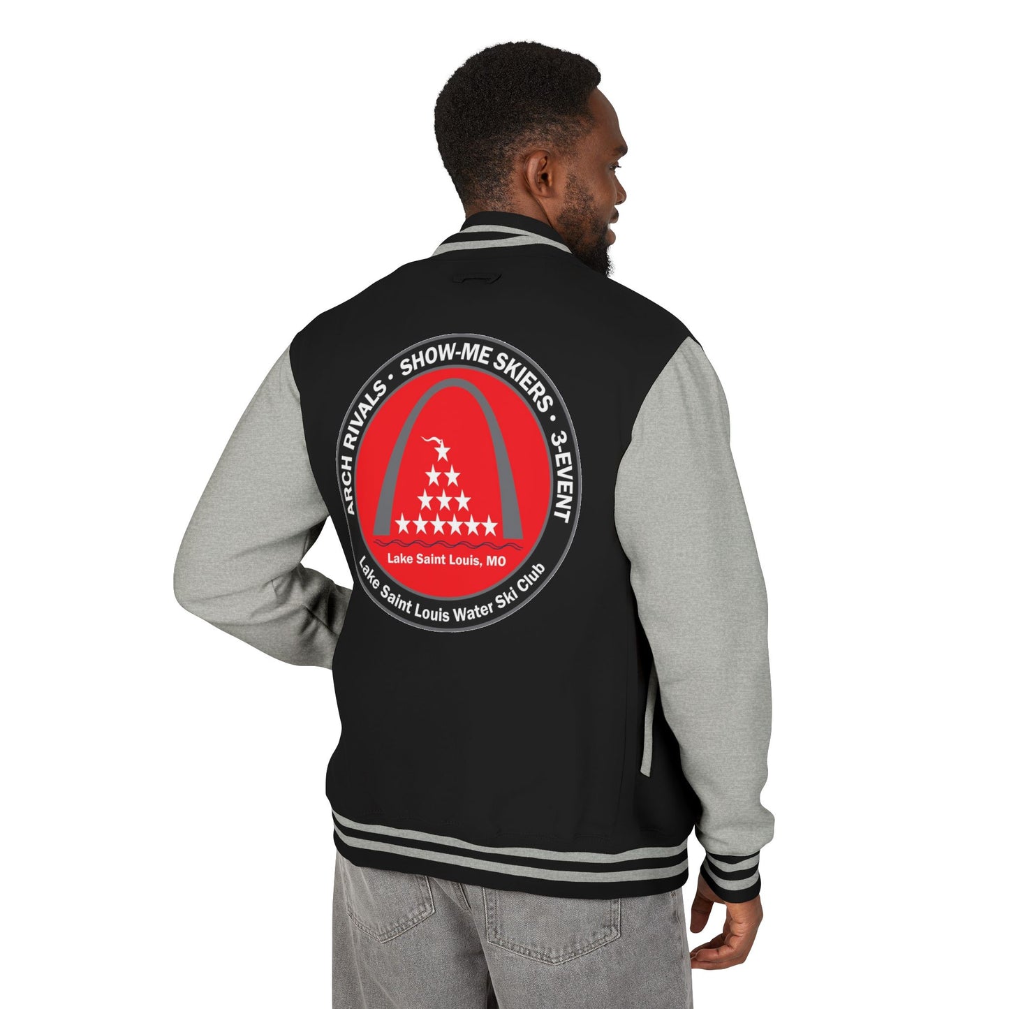 50th Anniversary Lake Saint Louis Ski Team Heavyweight Letterman Jacket