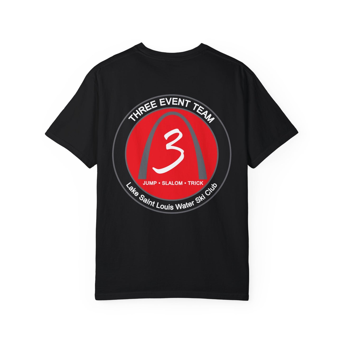 Lake Saint Louis 3 Event Team Unisex Garment-Dyed T-Shirt