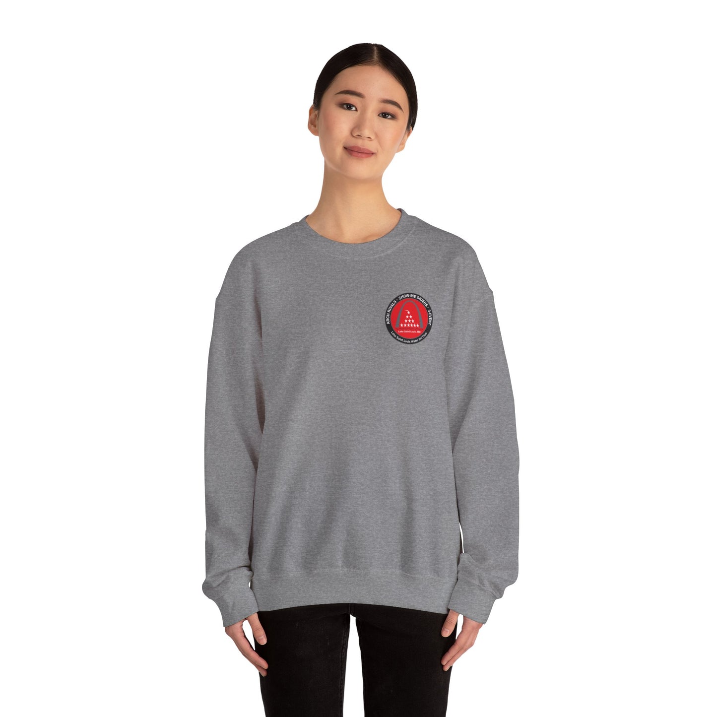 Lake Saint Louis Ski Club Crewneck Sweatshirt - Unisex Heavy Blend