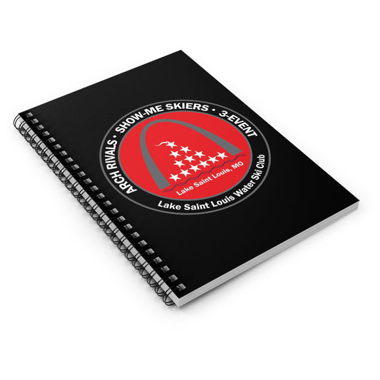 Sporty Spiral Notebook - Water Ski Club Edition