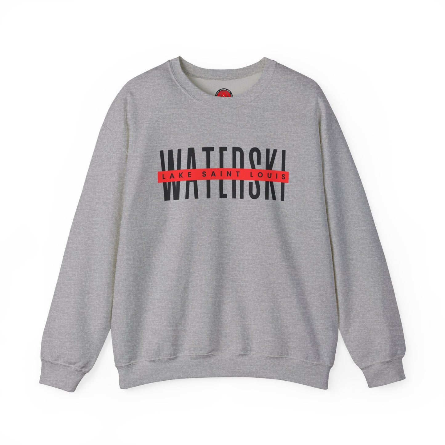 Waterski Lake Saint Louis Ski Club Crewneck Sweatshirt - Unisex Heavy Blend