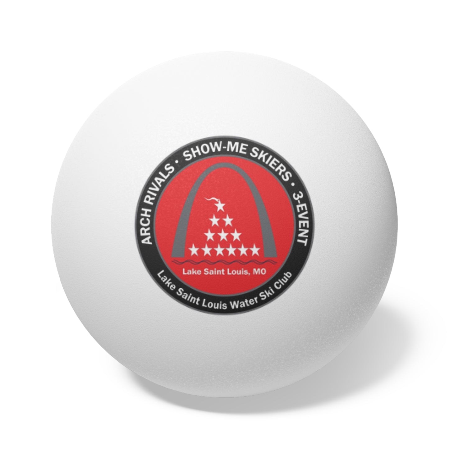 Custom Lake Saint Louis Ski Club Ping Pong Balls - 6 Pack