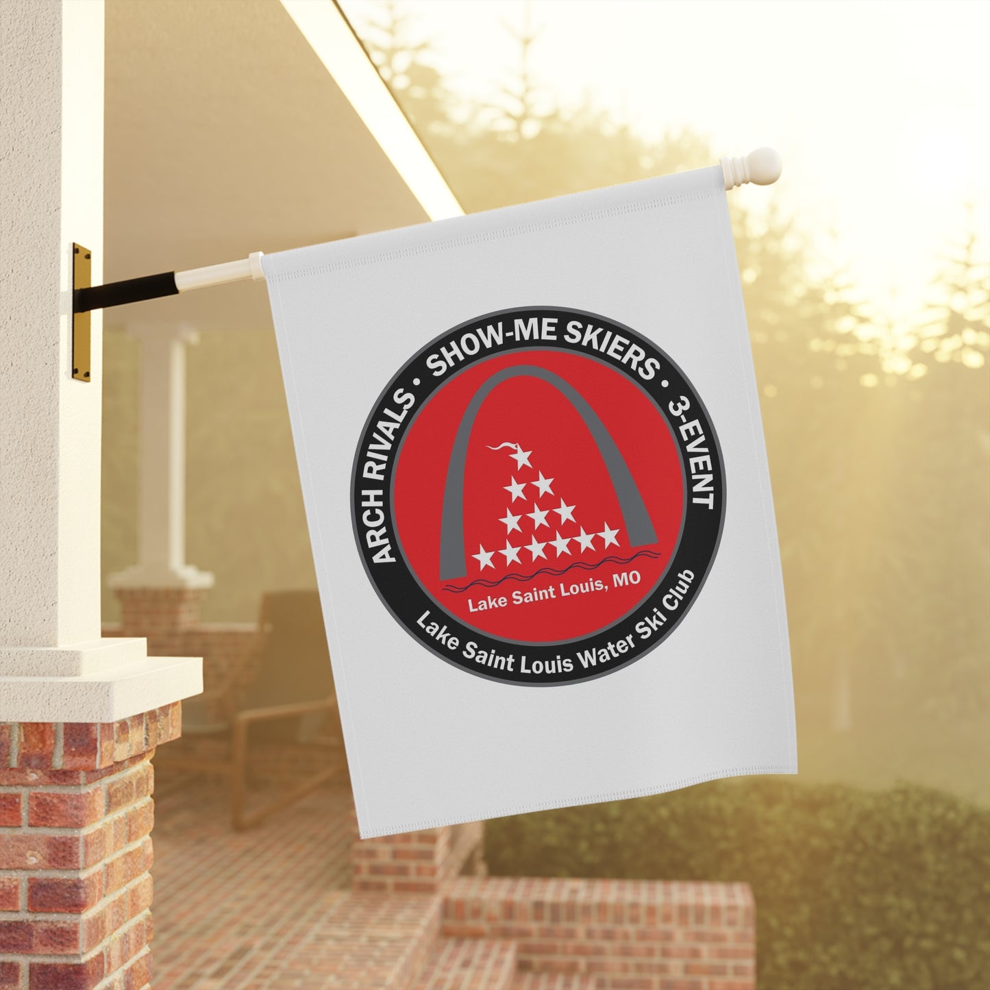 Lake Saint Louis Ski Club Garden & Full Size Flag Banner