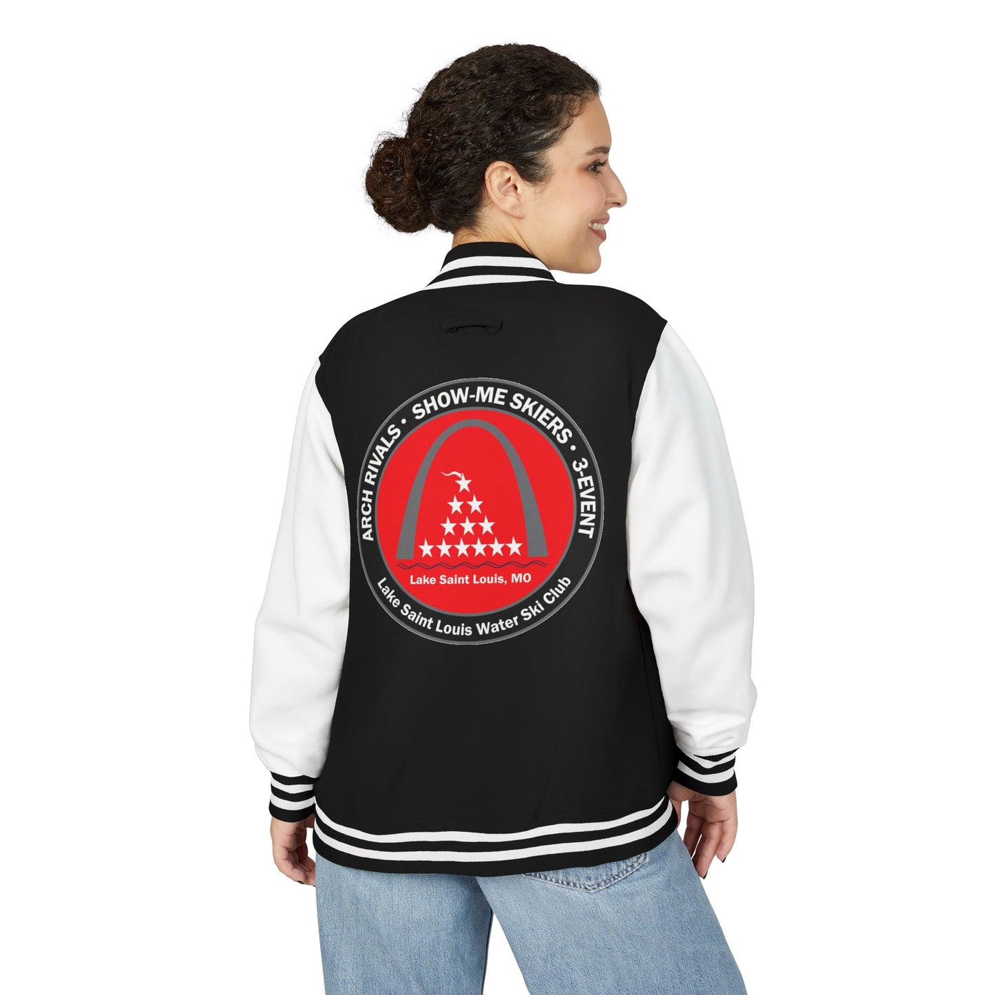 50th Anniversary Lake Saint Louis Ski Team Heavyweight Letterman Jacket