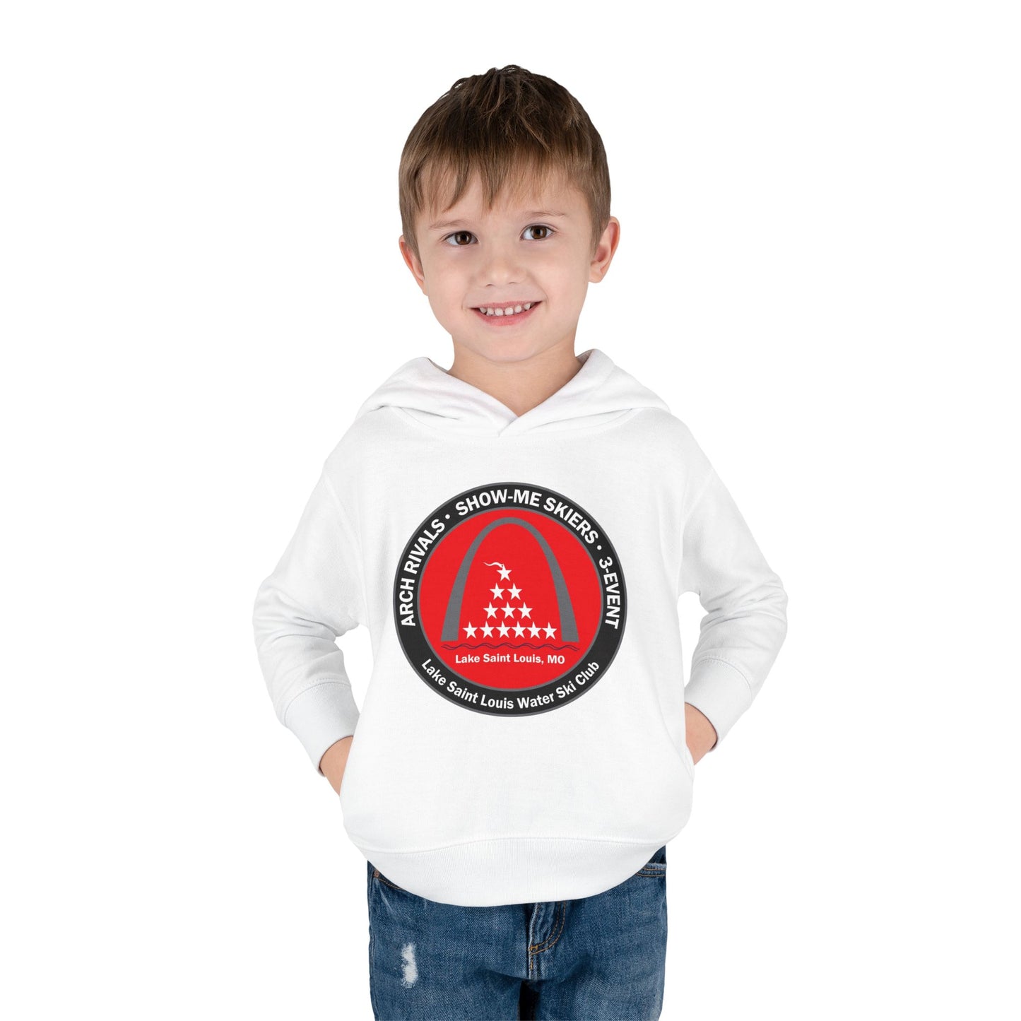 Lake Saint Louis Ski Club Cozy Toddler Pullover Fleece Hoodie