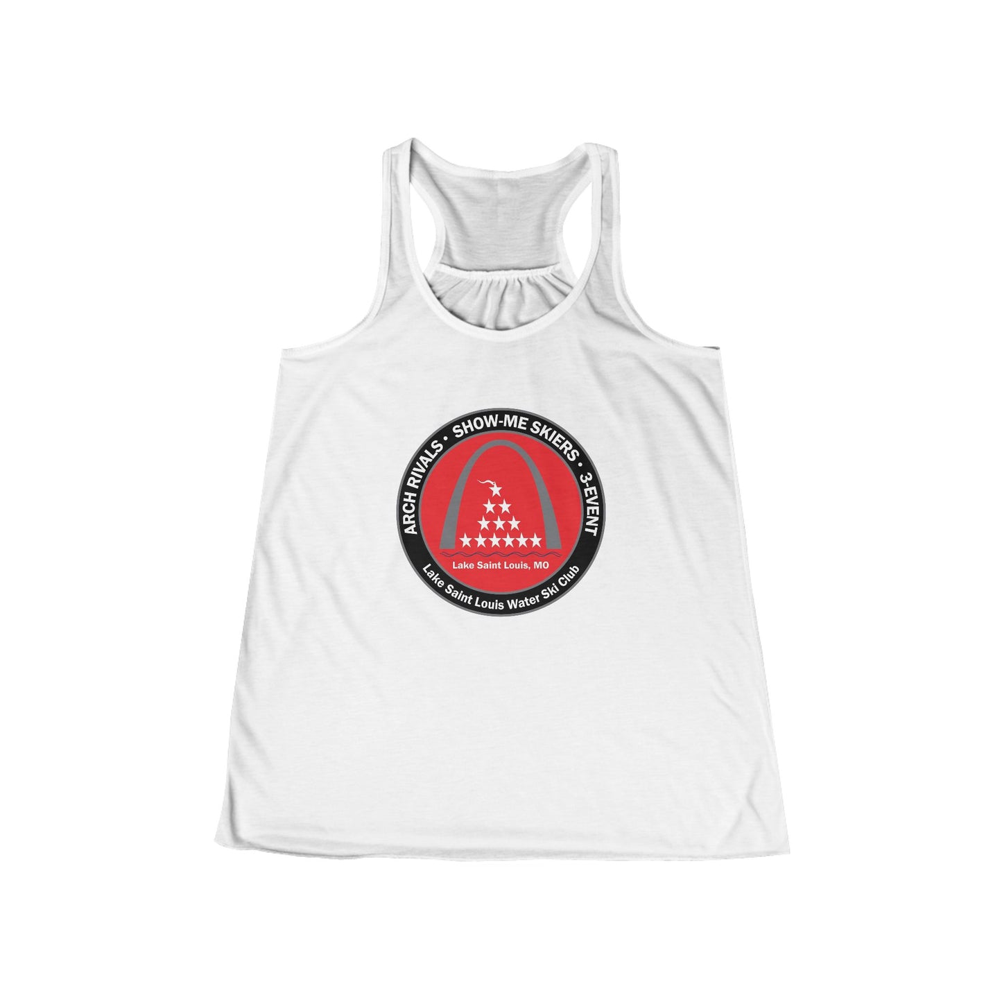 Lake Saint Louis Ski Team Women's Flowy Racerback Tank
