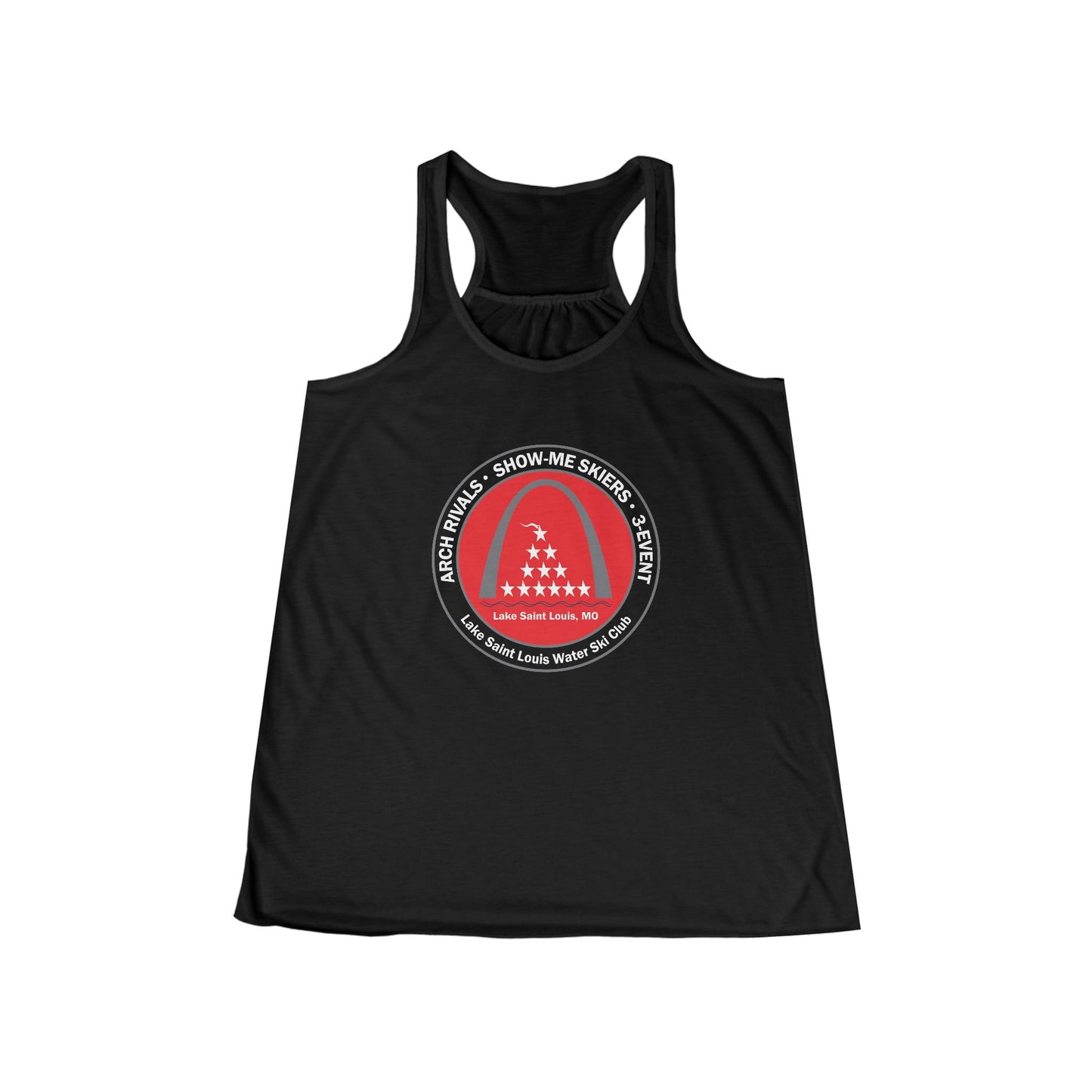 Lake Saint Louis Ski Team Women's Flowy Racerback Tank