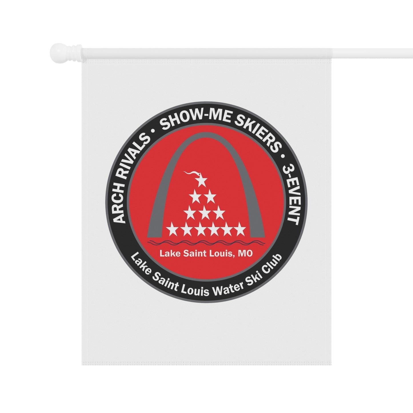 Lake Saint Louis Ski Club Garden & Full Size Flag Banner