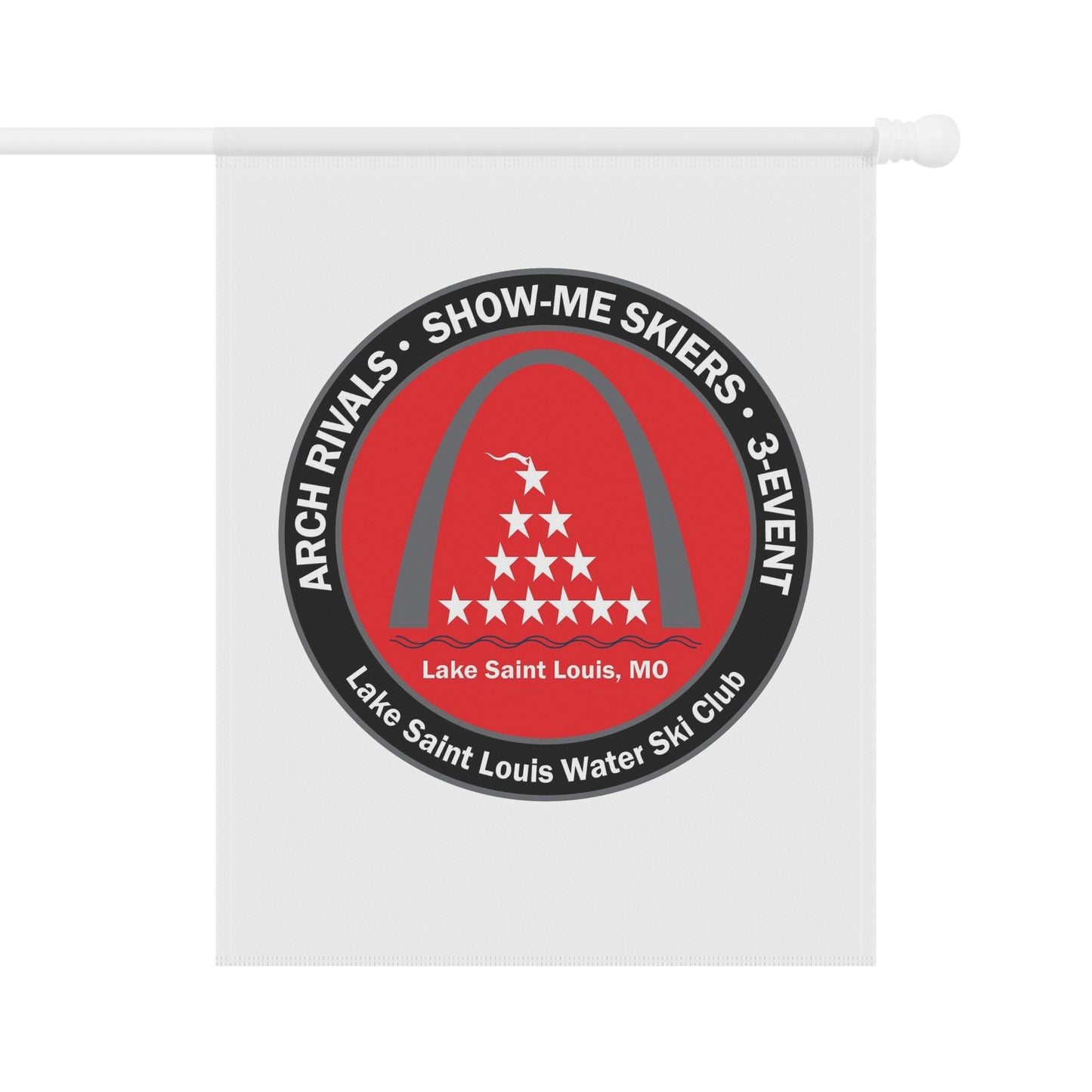 Lake Saint Louis Ski Club Garden & Full Size Flag Banner